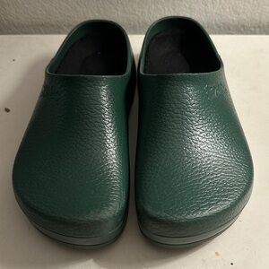 Green Super Birkis size 37 Birkenstock